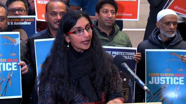  Kshama Sawant introduces first law to ban caste discrimination