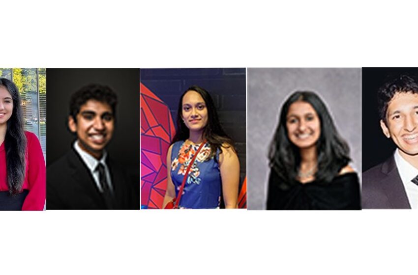  Five Indian Americans in Regeneron Science Talent Search finals