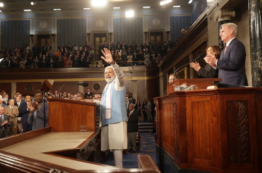  Rapturous applause for Prime Minister Modi’s historic address to US Congress