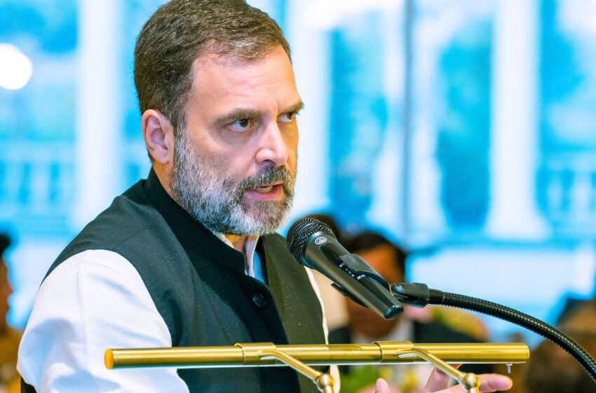  Rahul Gandhi concludes US trip with call for defense of Indian democracy and constitution