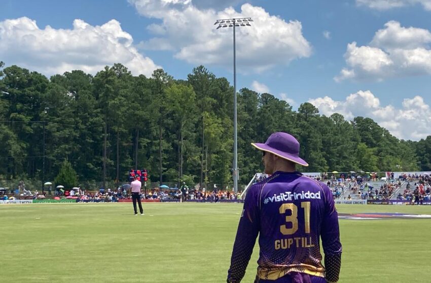 Los Angeles Lakers and Seattle Orcas in action in the 12th match of the Major League Cricket at the Church Street Park in Morrisville on July 23, 2023.