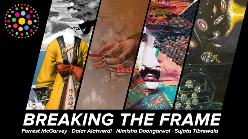 Breaking frame features four immigrant artists, including Indian Americans Sujata Tibrewala and Nimisha Doongarwal