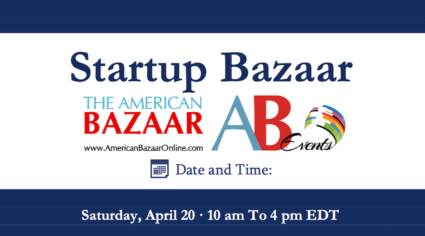  American Bazaar hosting startup event at University of Maryland on April 20