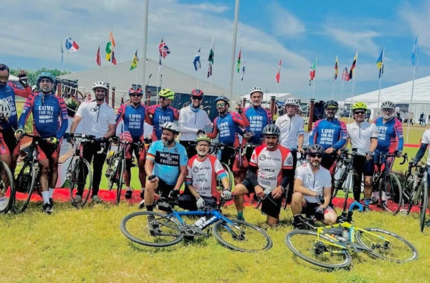  A bike ride to spread ‘Love for All, Hatred for None’