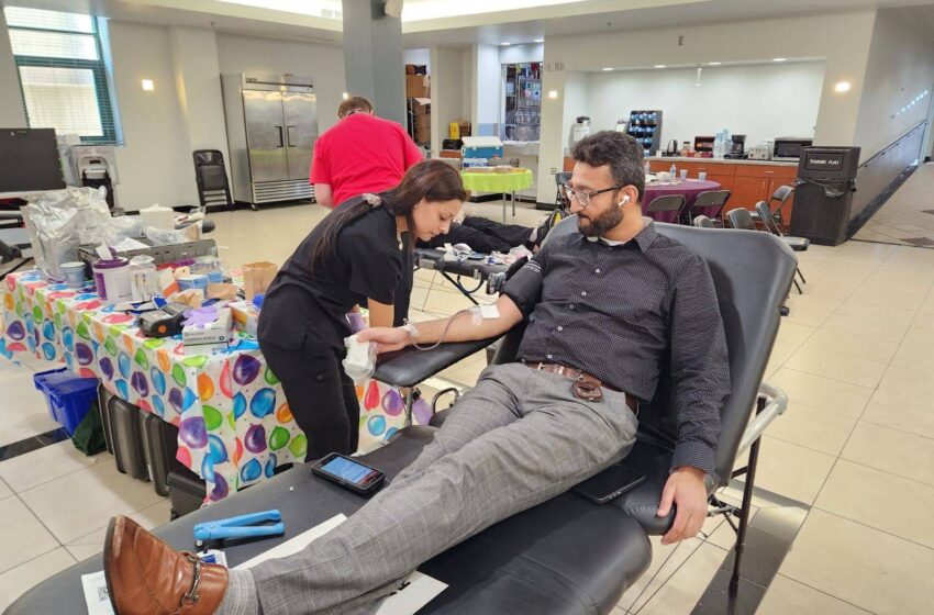 Ahmadiyya Muslim community blood donation drive