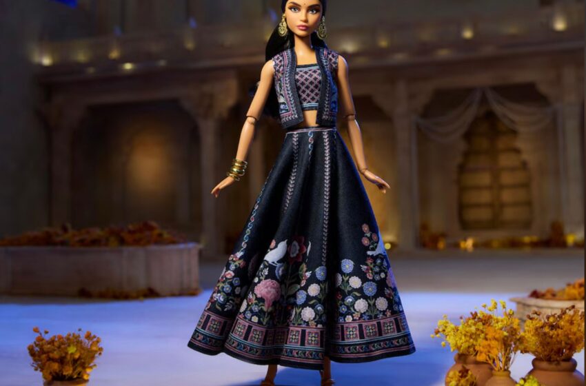  Barbie is celebrating Diwali with Indian fashion designer Anita Dongre