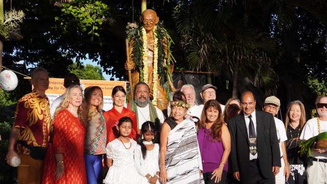 Mahatma Gandhi Day in Hawaii