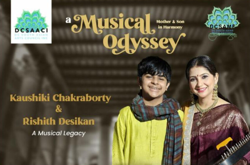  A musical odyssey by Kaushiki Chakraborty and Rishith Desikan